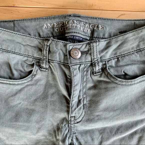American Eagle Super Stretch Jegging Short Length - Picture 2 of 7